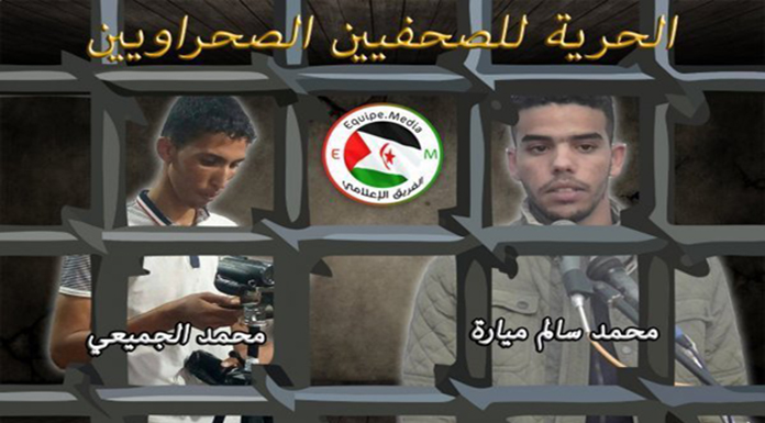 Dos periodistas saharauis condenados a dos años de cárcel