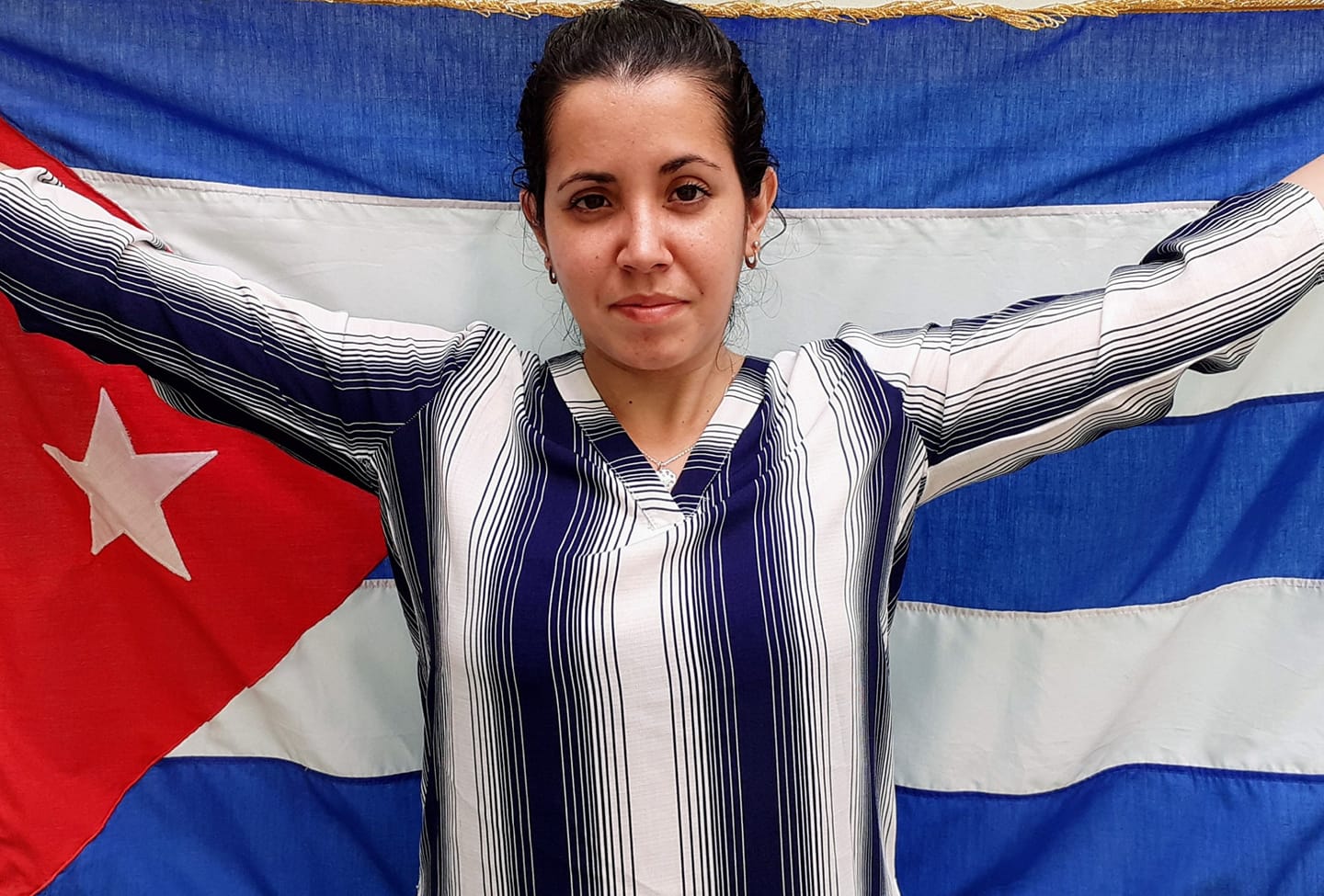 La periodista Camila Acosta fue detenida arbitrariamente por el Régimen Cubano 