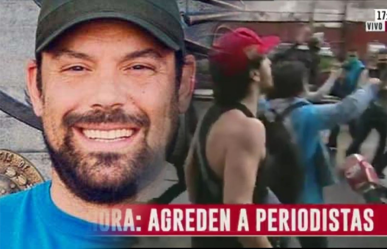 Periodista fue agredido dos días seguidos por manifestantes en Buenos Aires