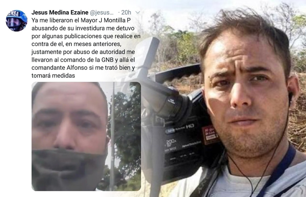 Periodista venezolano fue retenido durante una hora por la Guardia Nacional