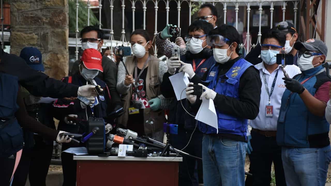 Periodistas son amenazados por militantes del Movimiento Al Socialismo
