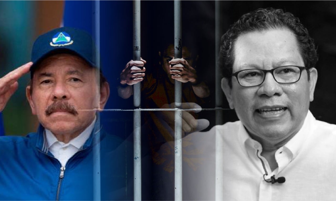 El Régimen de Daniel Ortega condena a 15 años de cárcel al periodista Miguel Mora