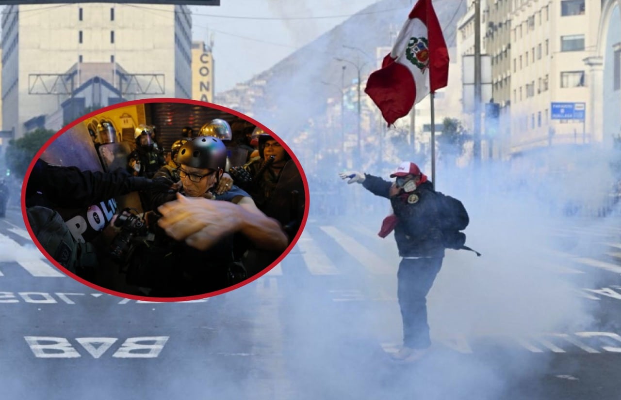 En Perú se multiplican las agresiones contra periodistas en medio de las manifestaciones