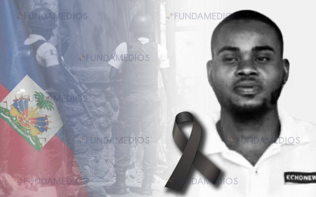 Muere Nerval Pierre Viliat, periodista que fue herido de bala en Haití