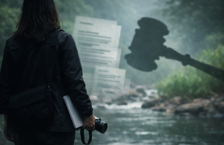 Periodista en Ayampe fue amenazada con acciones legales