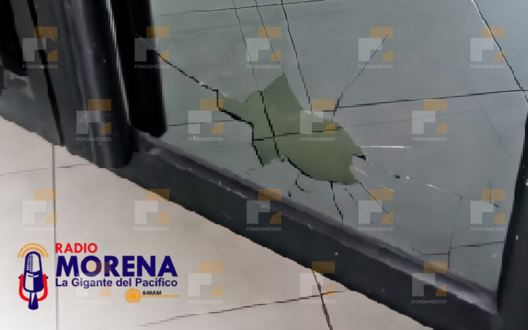 Desconocida vandalizó las instalaciones de Radio Morena